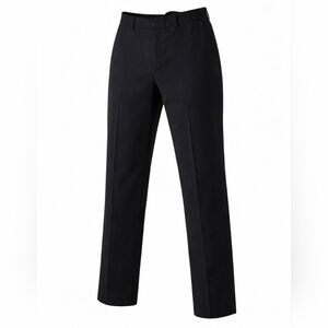 Edwards Men’s Black Dress Pants 36x30 Flat Front Workwear Slacks New